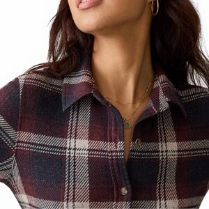 Faherty Legend Sweater Shirt in Middlecreek Moon pattern